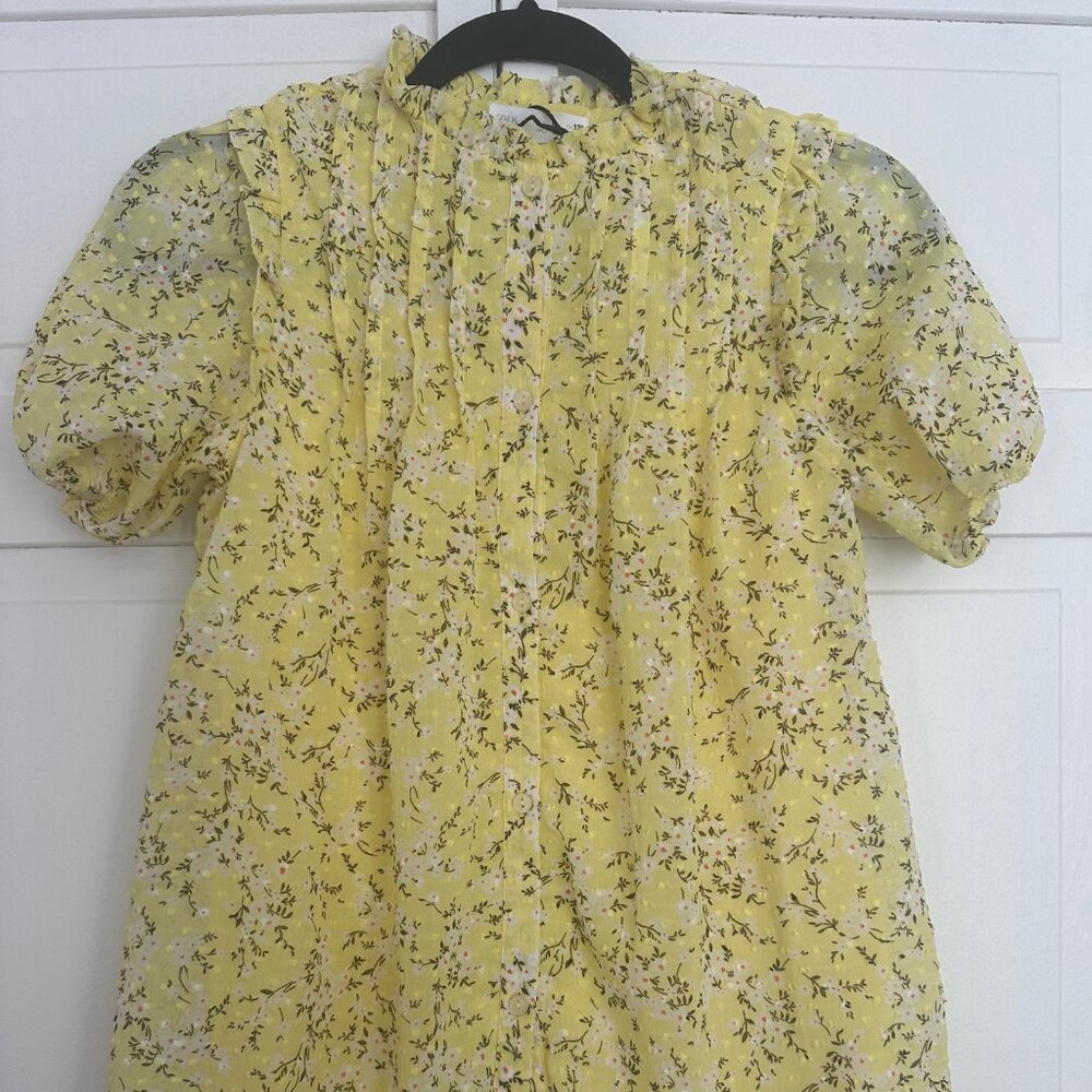 Zara Girls Pintuck Dress Size 8